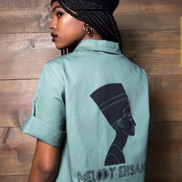 ReebokXMelodyEhsani Military Tee/Dress - Picture 1 of 2